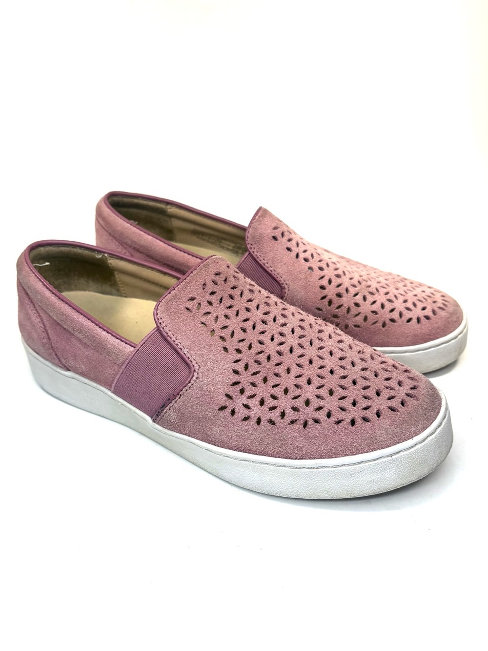 Vionic Pink Nubuck Trainers | 6